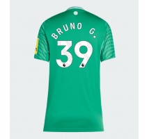 Newcastle United Bruno Guimaraes #39 Koszulka Wyjazdowa damskie 2025-26 Krótki Rękaw